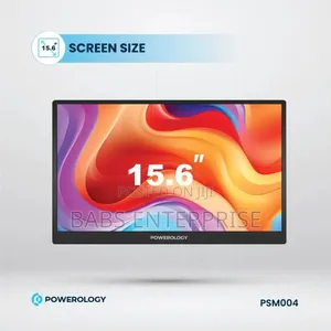 Powerology 15.6 Inches Ultra-Slim Portable 144hz Monitor