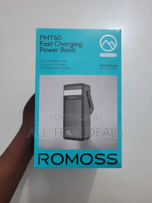 Romoss 60,000mah Power Bank For Laptops And More