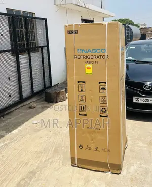 Sleek Design Nasco Double Door Electric Fridge(Nasf 2-45)