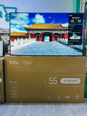 TLC 55" Smart Uhd Led Tv|Bluetooth |Voice Control