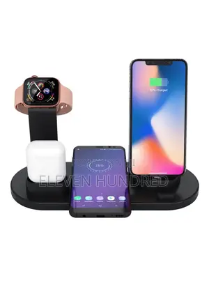 3-in-1 Rotatable Wireless Charging Dock Station