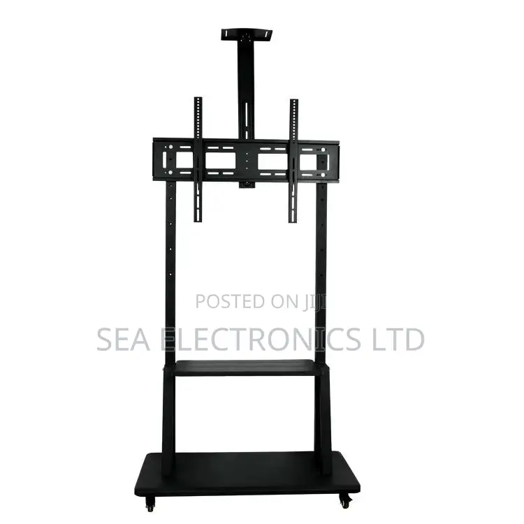 Heavy Duty Metal Tv Stand For Floor For 60 To 85 Inch Tv