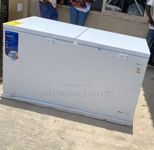 Top Tier White Midea 508l Double Door Chest Freezer