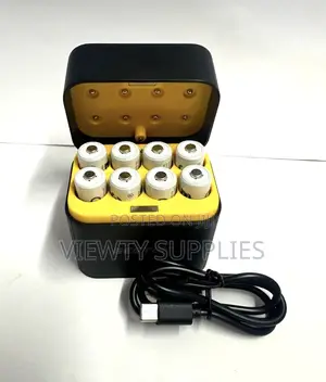 Beston 8-Slot Charger With 8 Aa Lithium Rechargeable Batteries