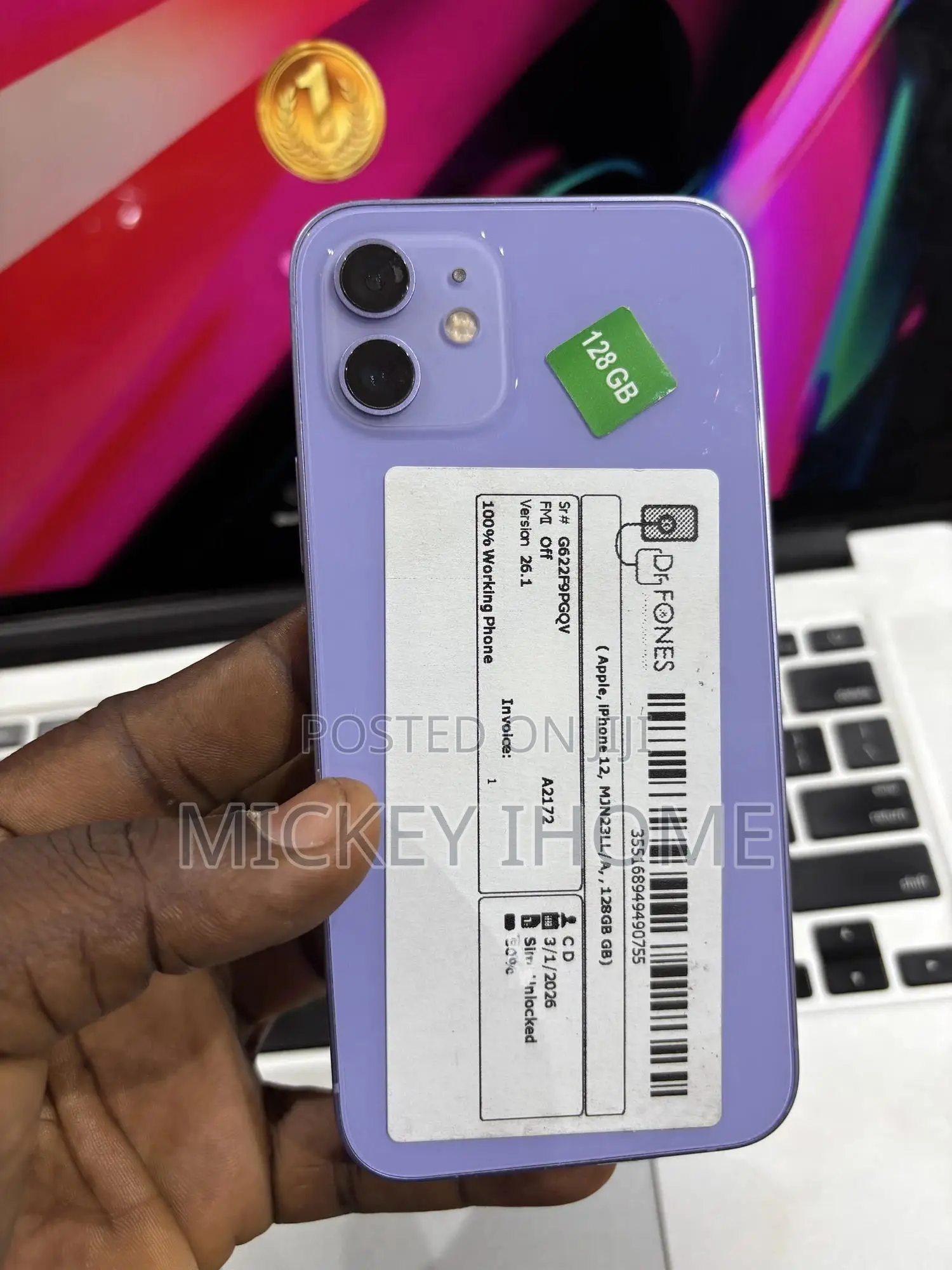 Apple iPhone 12 128 GB Purple