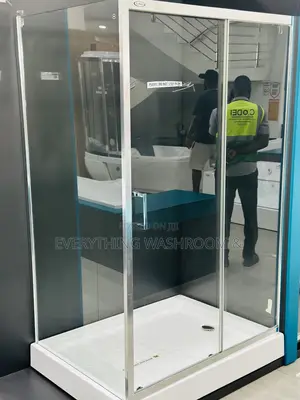 Modern 120x90cm Shower Cubicle Enclosure With Sliding Glass Doors