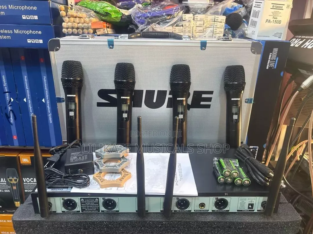 Shure Am-401 4 in 1 Microphone Set