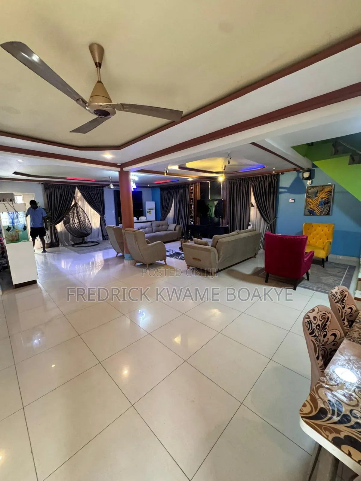 Furnished 5bdrm House in Brother K Estate, Kumasi Metropolitan for sale