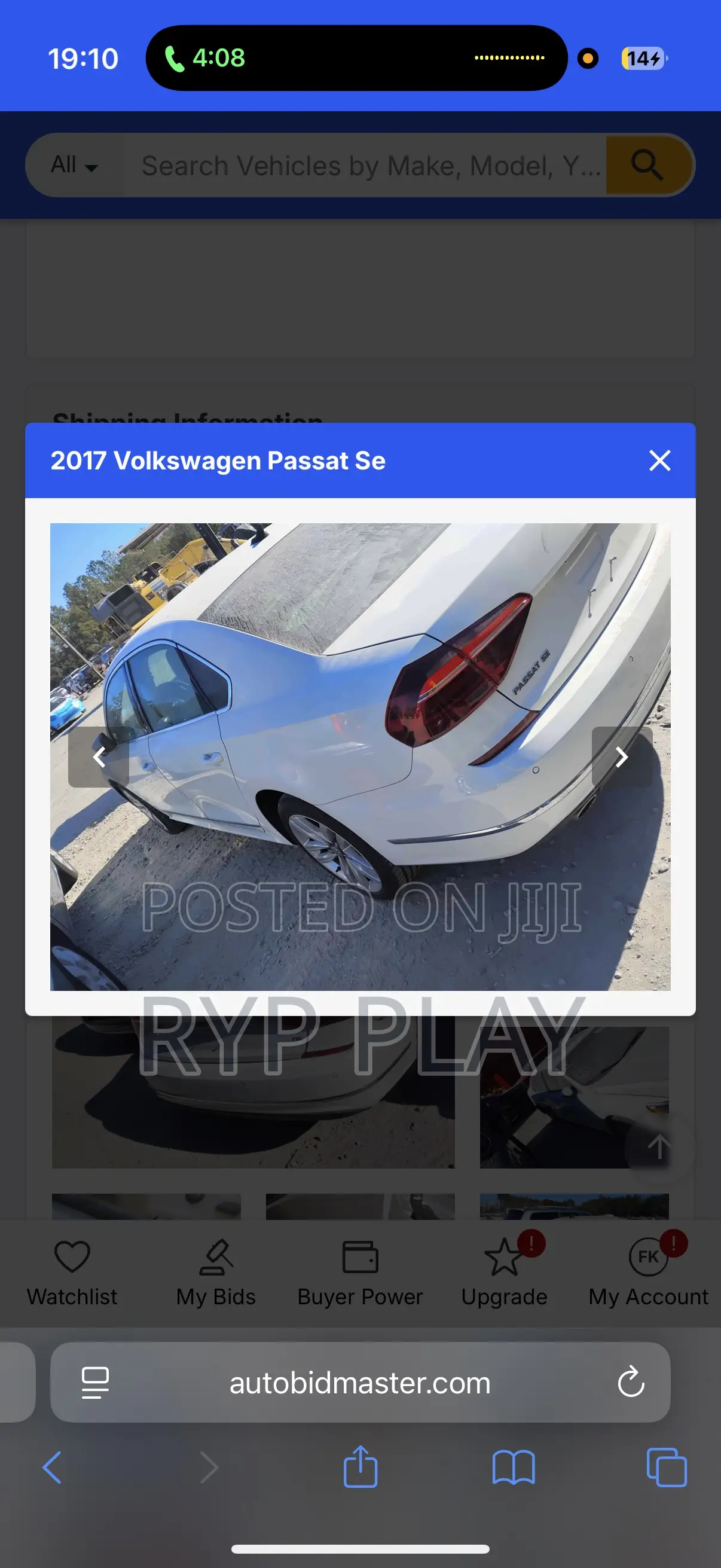Volkswagen Passat 1.8T SE 4dr Sedan (1.8L 4cyl) 2017 White