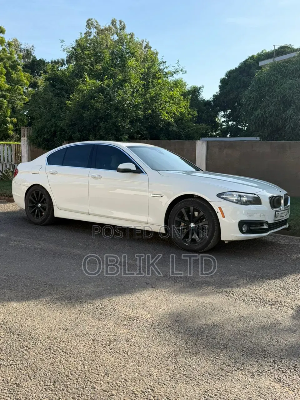 BMW 535i 2016 White