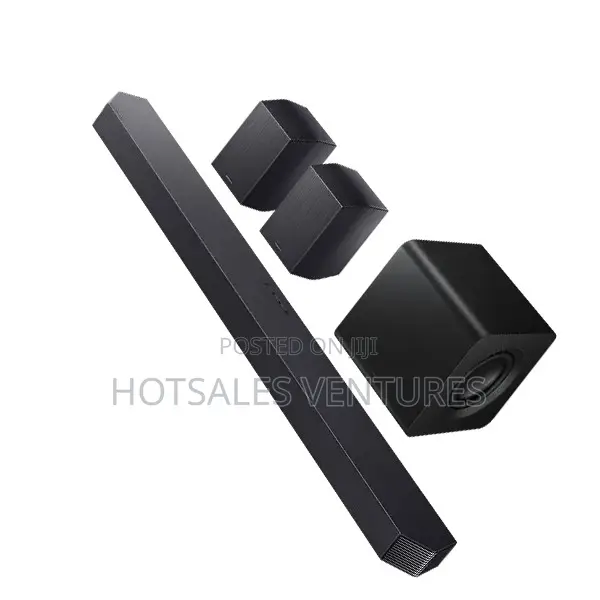 Durable Samsung Q-Series 9.1.4 Ch Subwoofer Titan Black Sounbar-Q930f