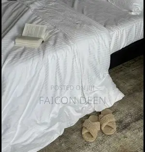Hotel Luxury Starts Here(2 Cotton Hotel Bedsheets, 4 Pillow Cases
