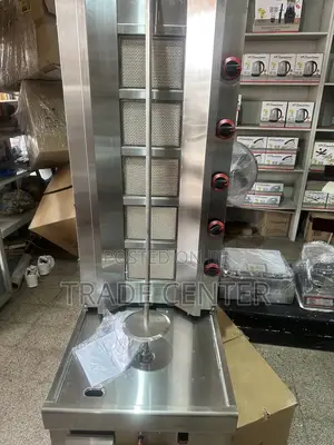 High Quality 5 Burner (Gas) Shawarma Machine