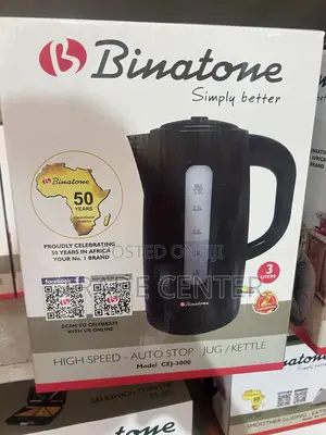 High Quality Binatone Electric 3l Kettle