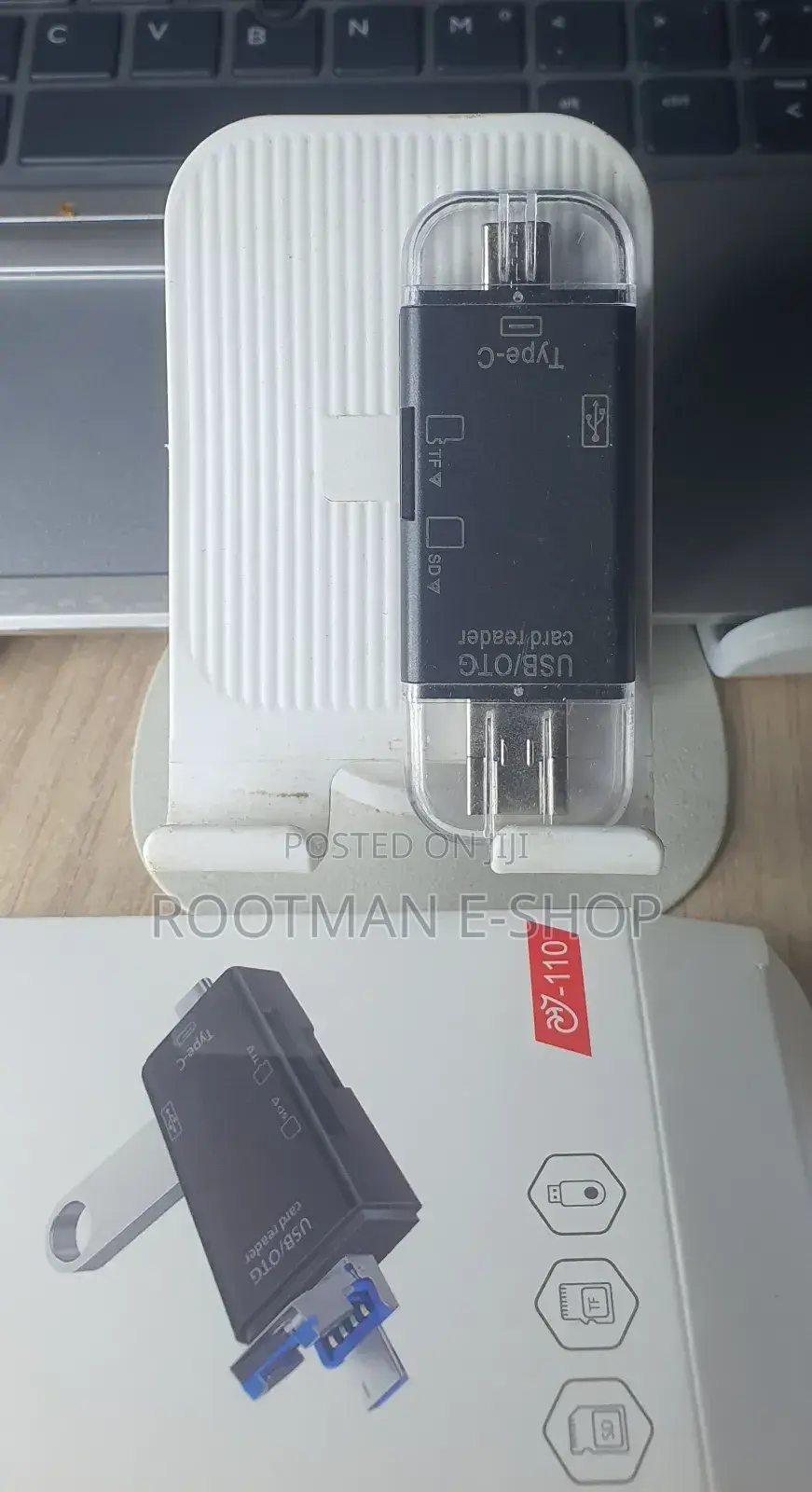6in1 Usb 2.0 Otg Sd Tf Card Reader