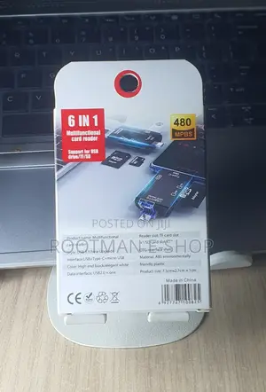 6in1 Usb 2.0 Otg Sd Tf Card Reader