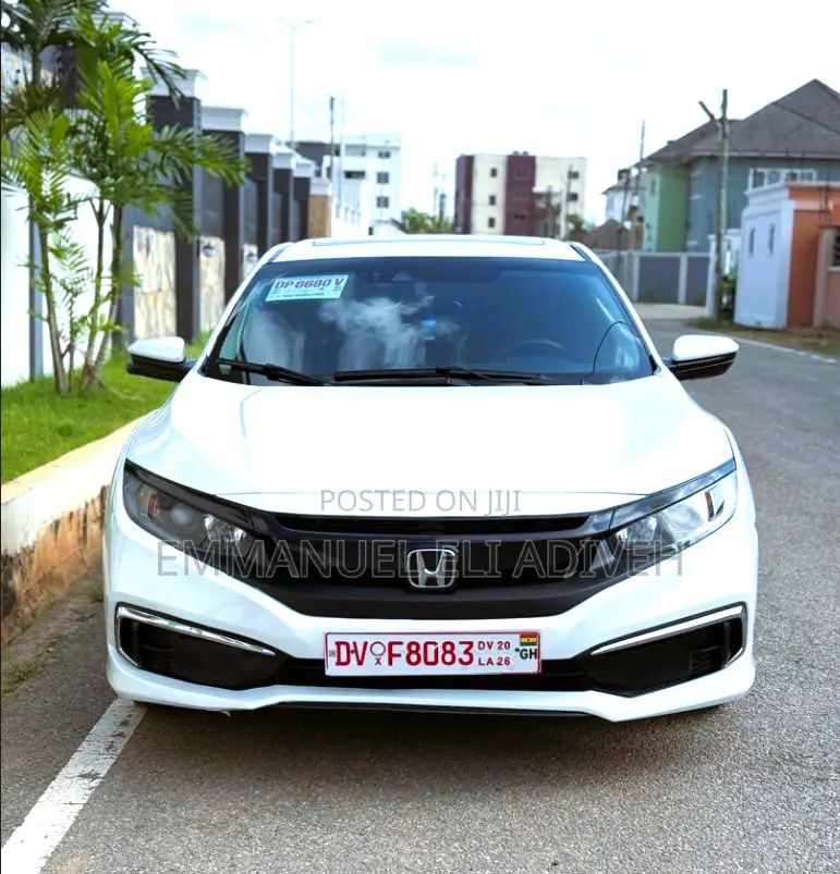 Honda Civic EX Sedan 2019 White