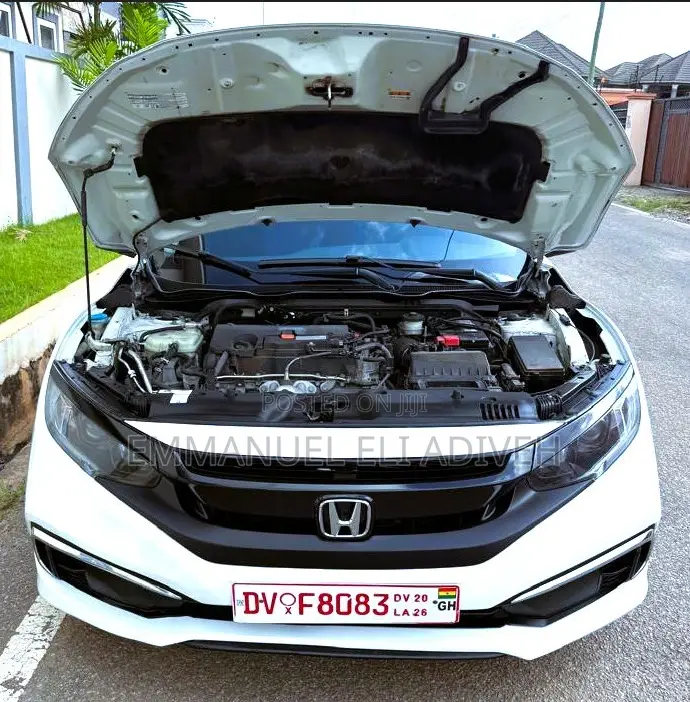 Honda Civic EX Sedan 2019 White