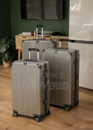 High-Quality Aluminum Suitcases Featuring Hard Shells