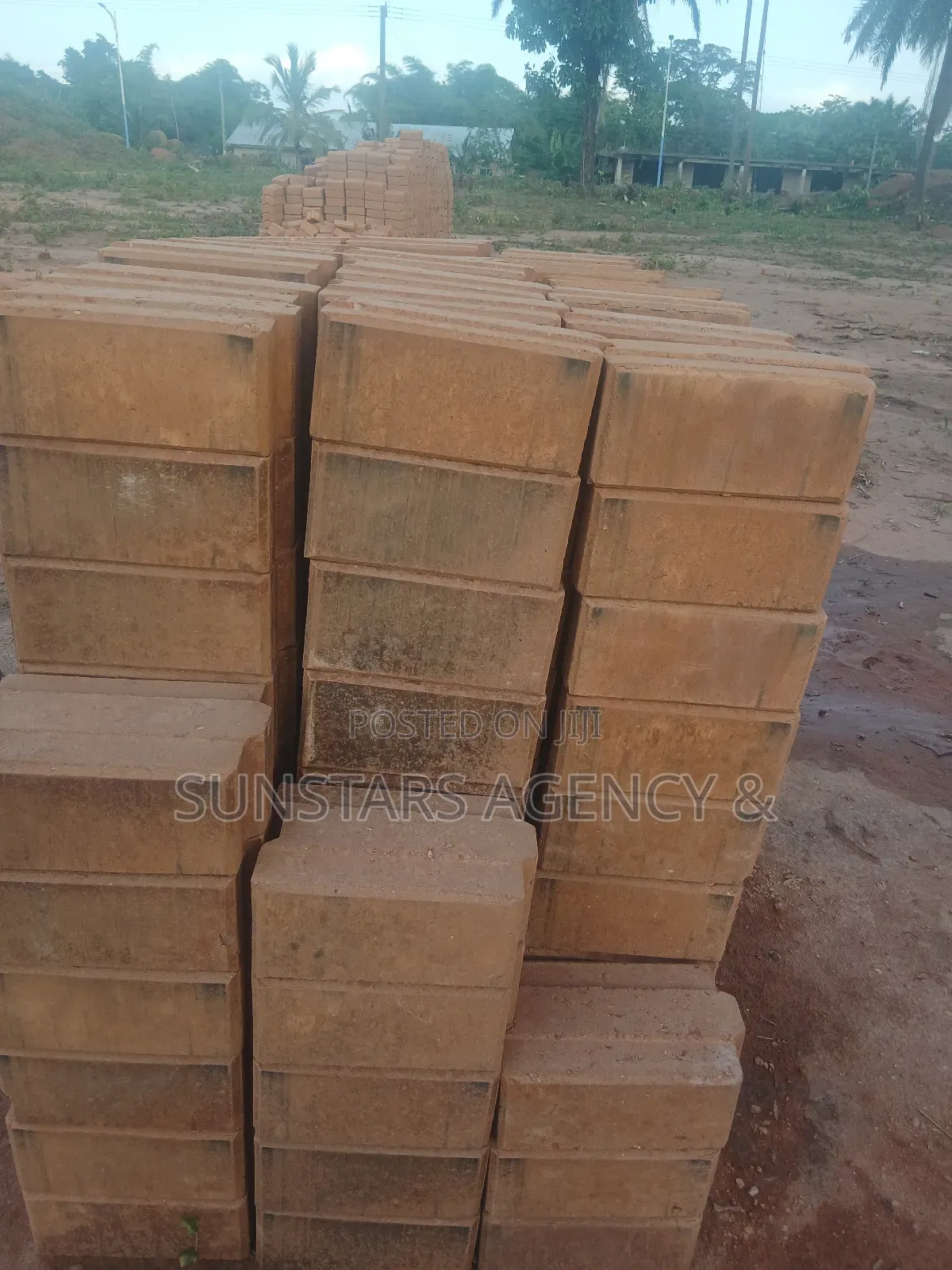 7" Interlocking Laterite Bricks