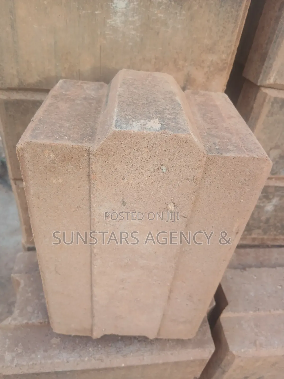 7" Interlocking Laterite Bricks