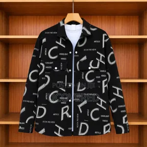 Long-Sleeved Button-Up Jackets Featuring Various Graphic Patterns