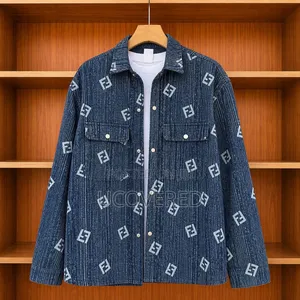 Long-Sleeved Button-Up Jackets Featuring Various Graphic Patterns