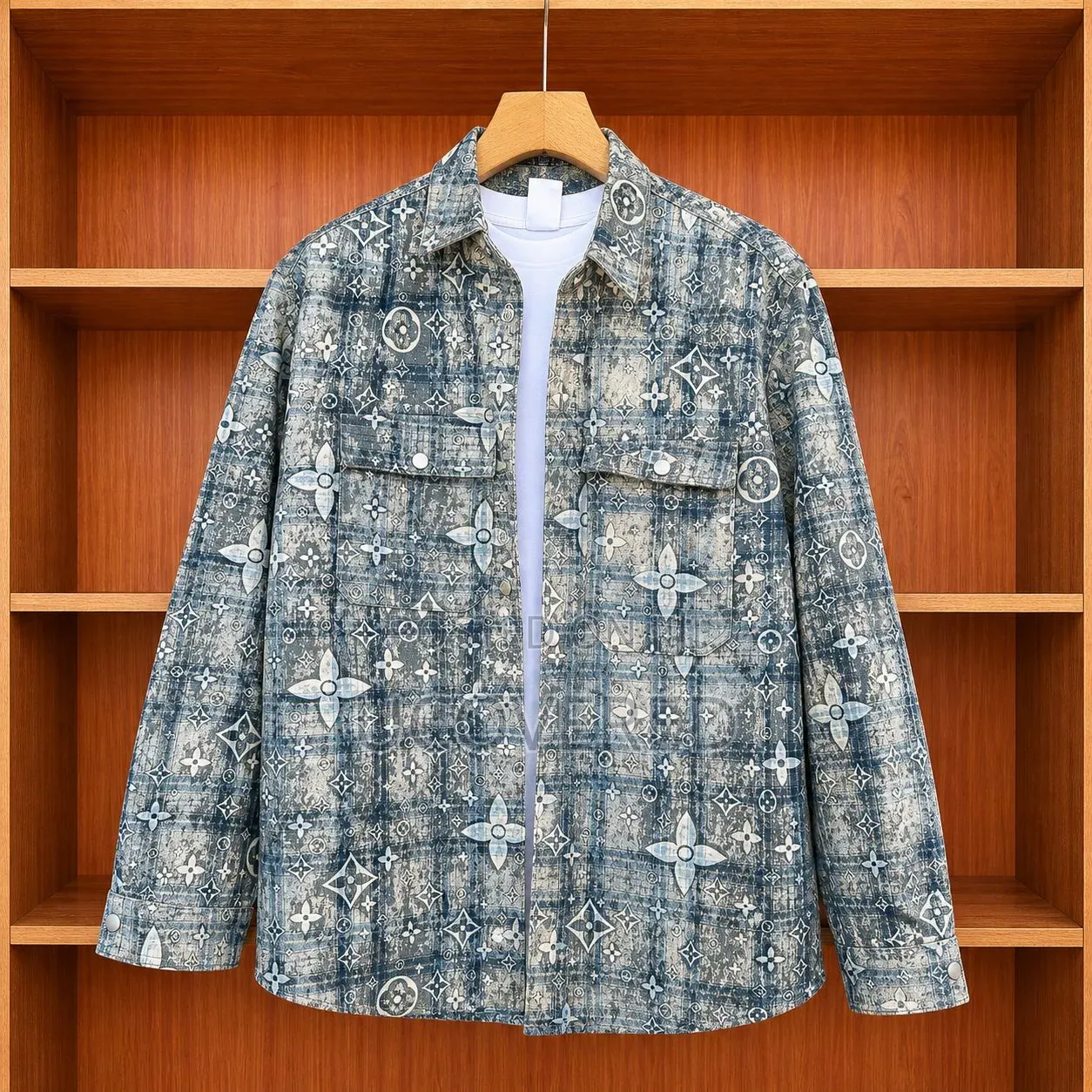 Long-Sleeved Button-Up Jackets Featuring Various Graphic Patterns