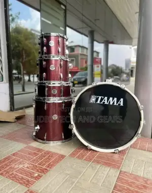 Complete Tama Drums Set (Wine Red)