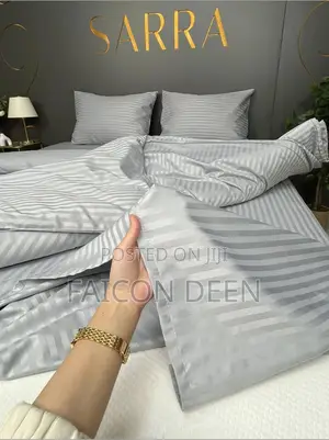 Experience True Cotton Quality(2 Pure Cotton Hotel Sheet ,4 Pilow Case