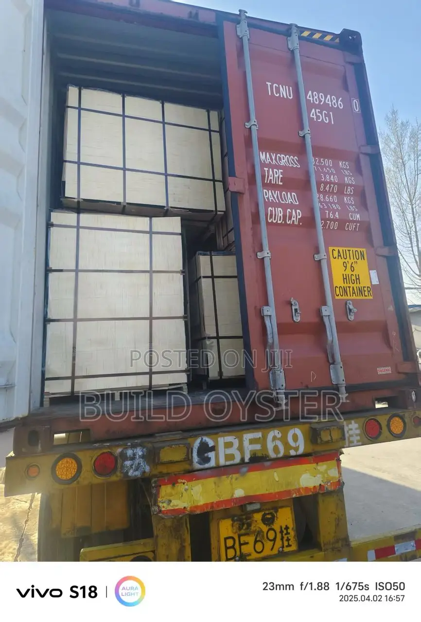 Rental of Brand New Marine Plywood