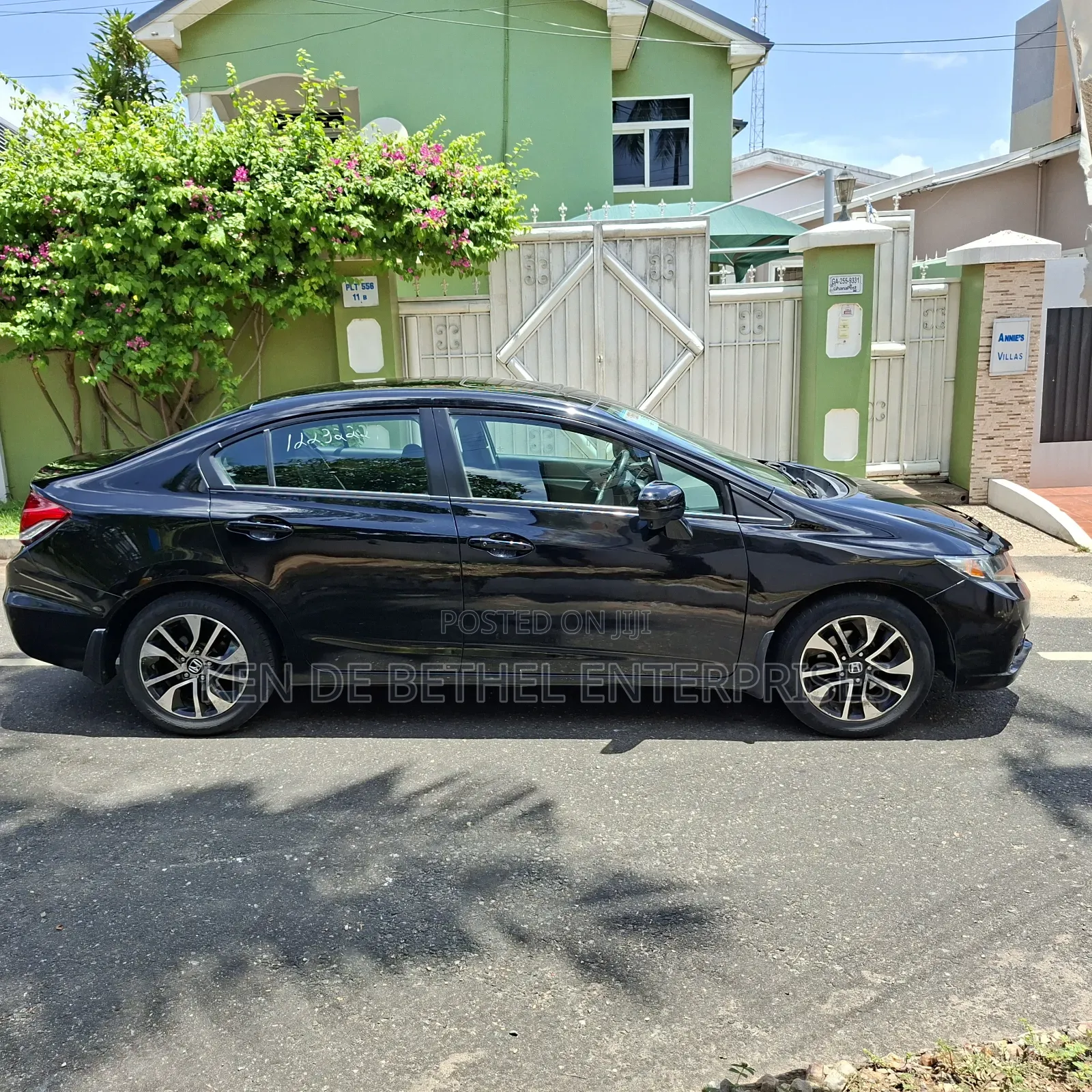 Honda Civic EX 4dr Sedan (1.8L 4cyl CVT) 2015 Black
