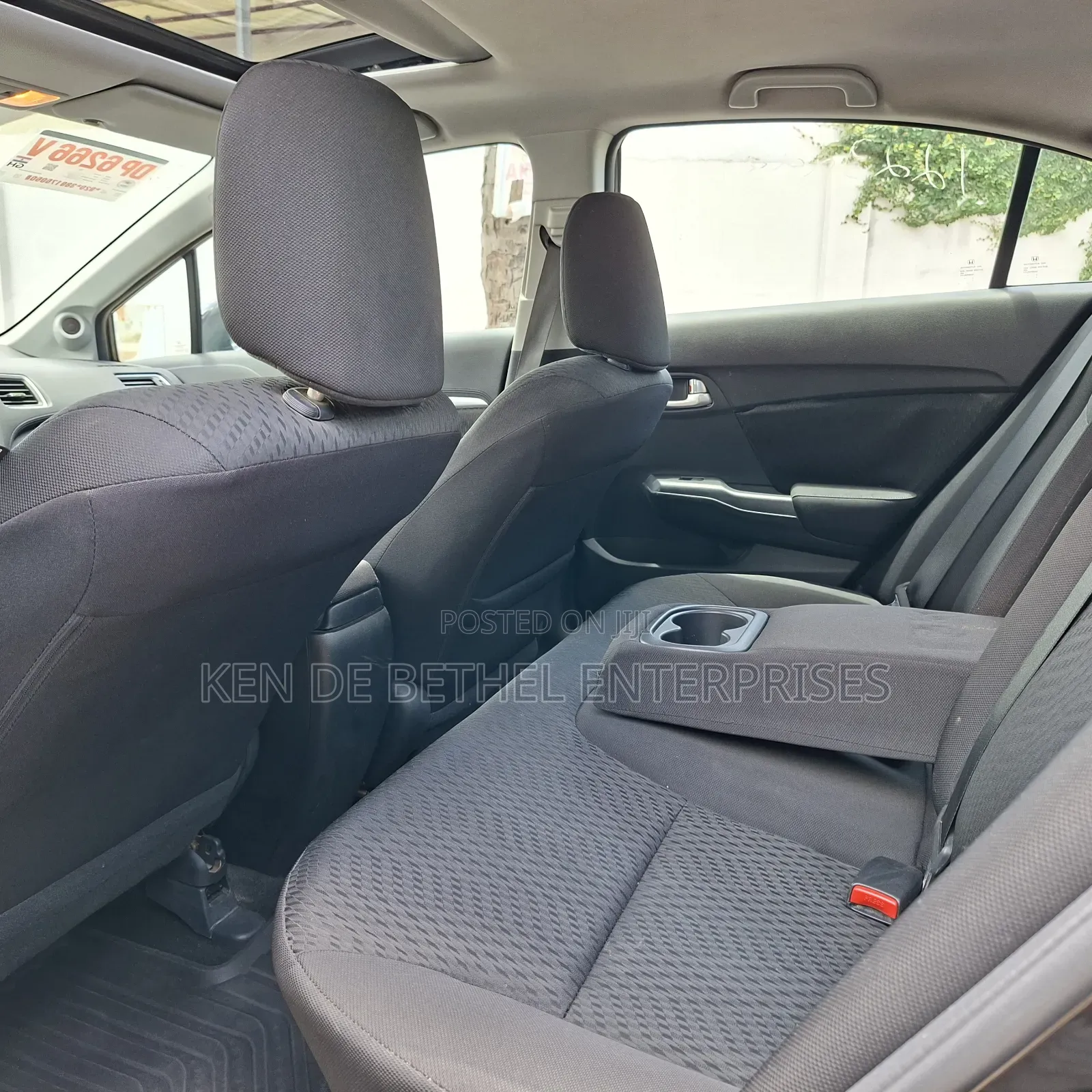 Honda Civic EX 4dr Sedan (1.8L 4cyl CVT) 2015 Black