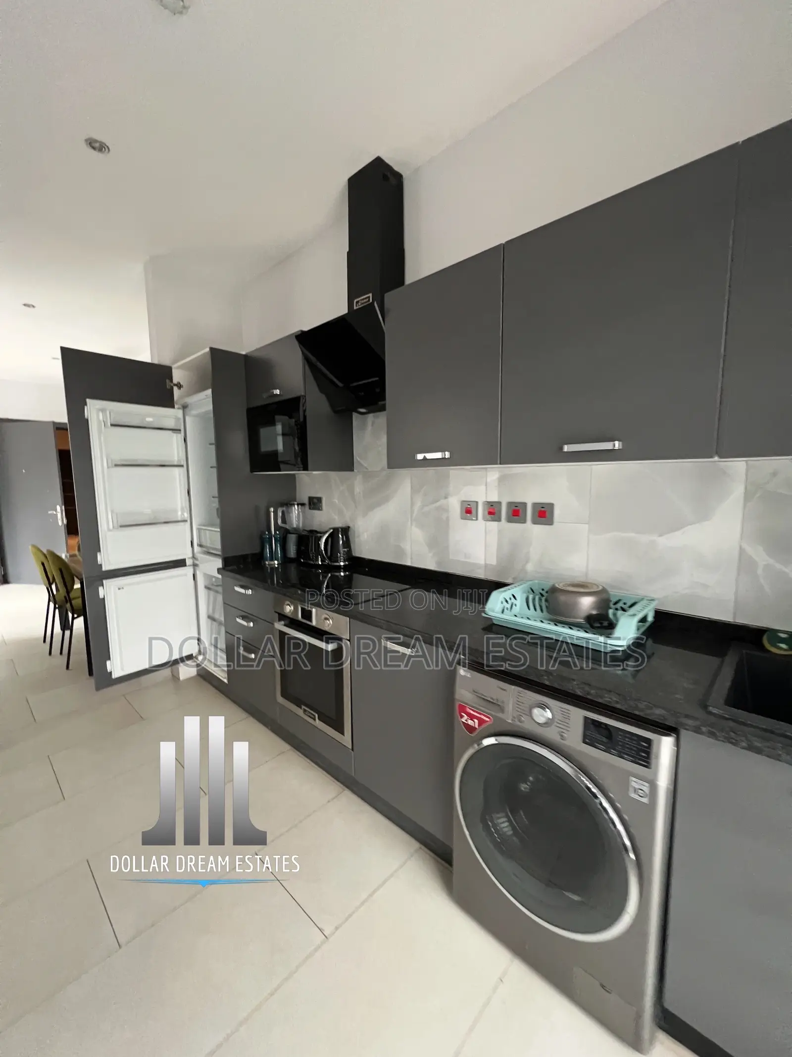 Furnished 1bdrm Apartment in Adjiriganor for rent