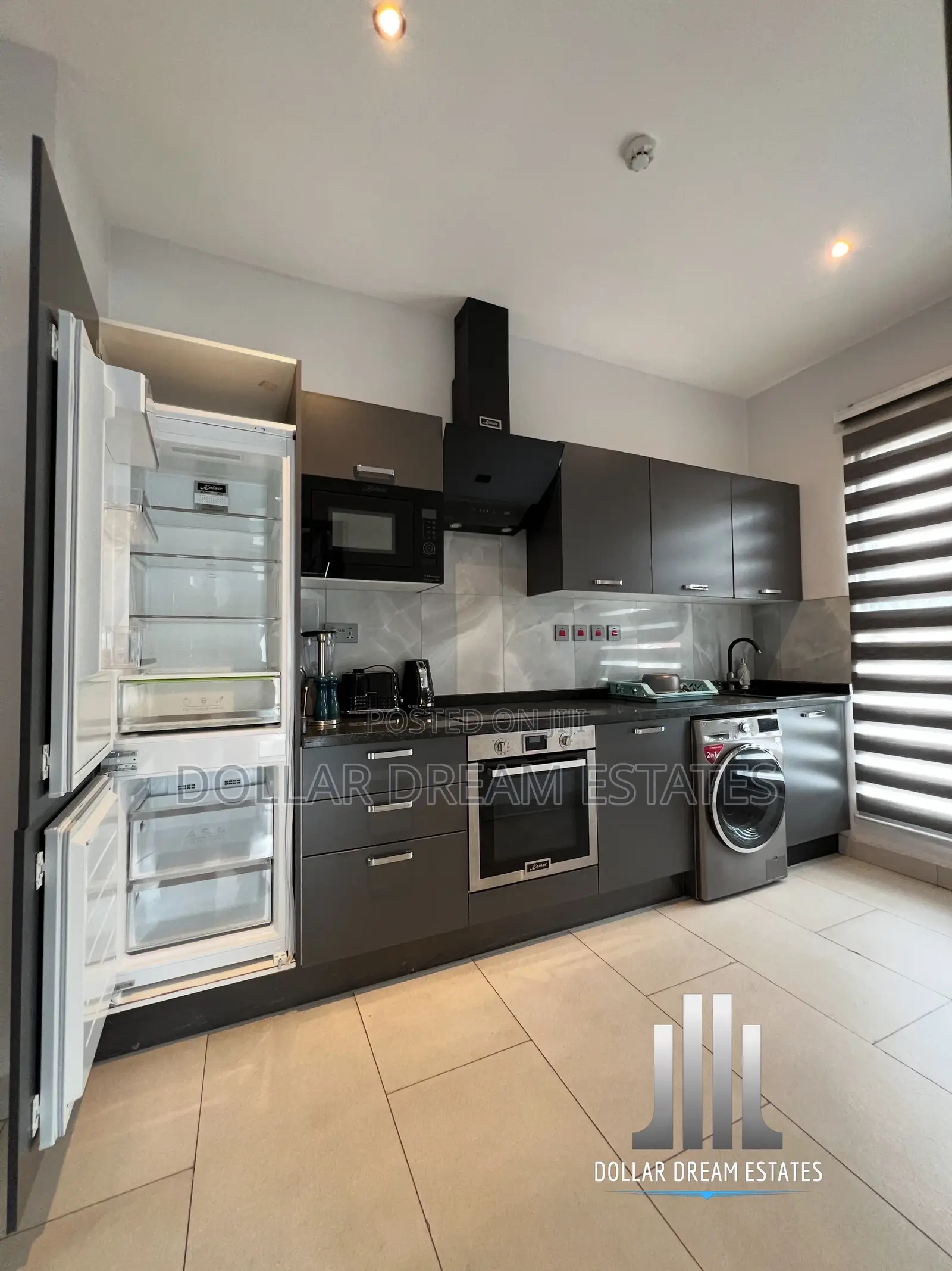 Furnished 1bdrm Apartment in Adjiriganor for rent