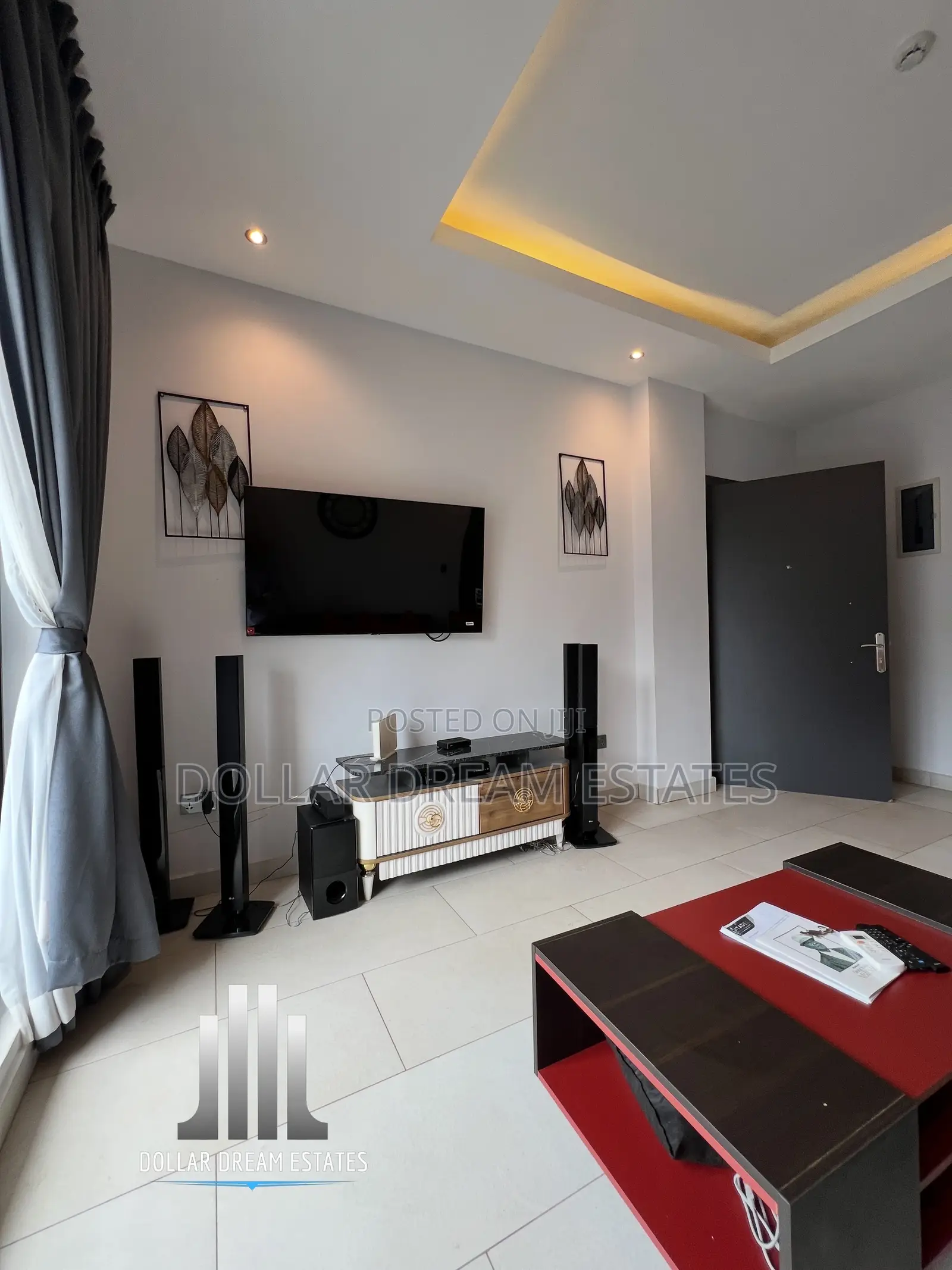 Furnished 1bdrm Apartment in Adjiriganor for rent