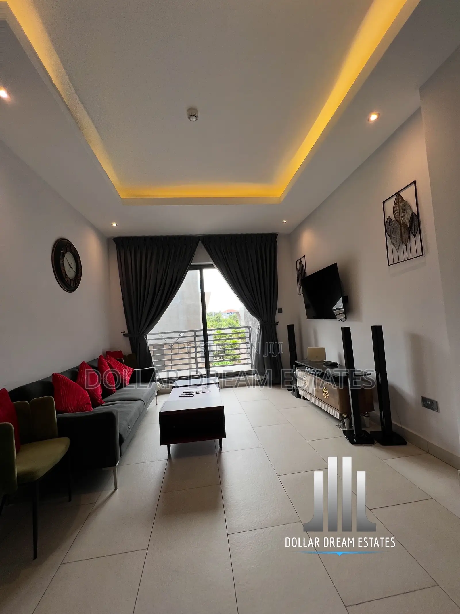 Furnished 1bdrm Apartment in Adjiriganor for rent