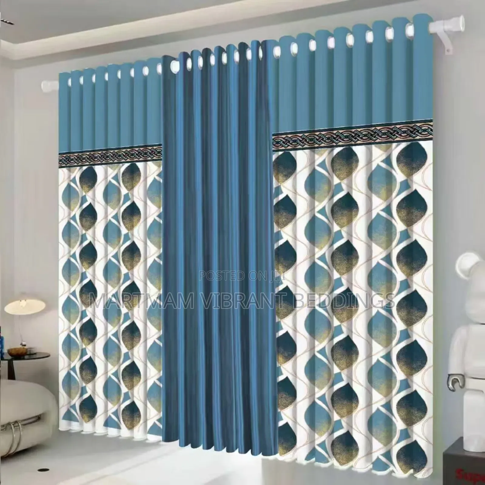 Long and Heavy 3in1 Sunblock Curtains