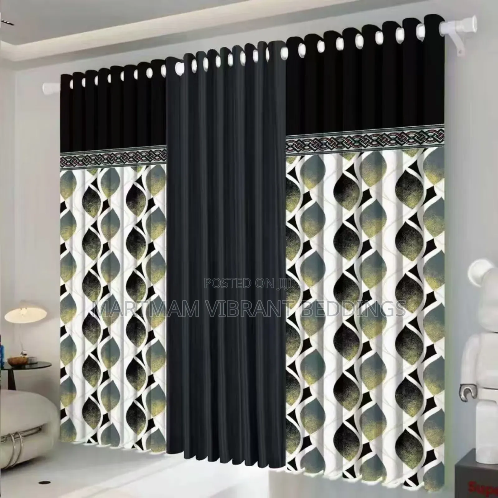 Long and Heavy 3in1 Sunblock Curtains