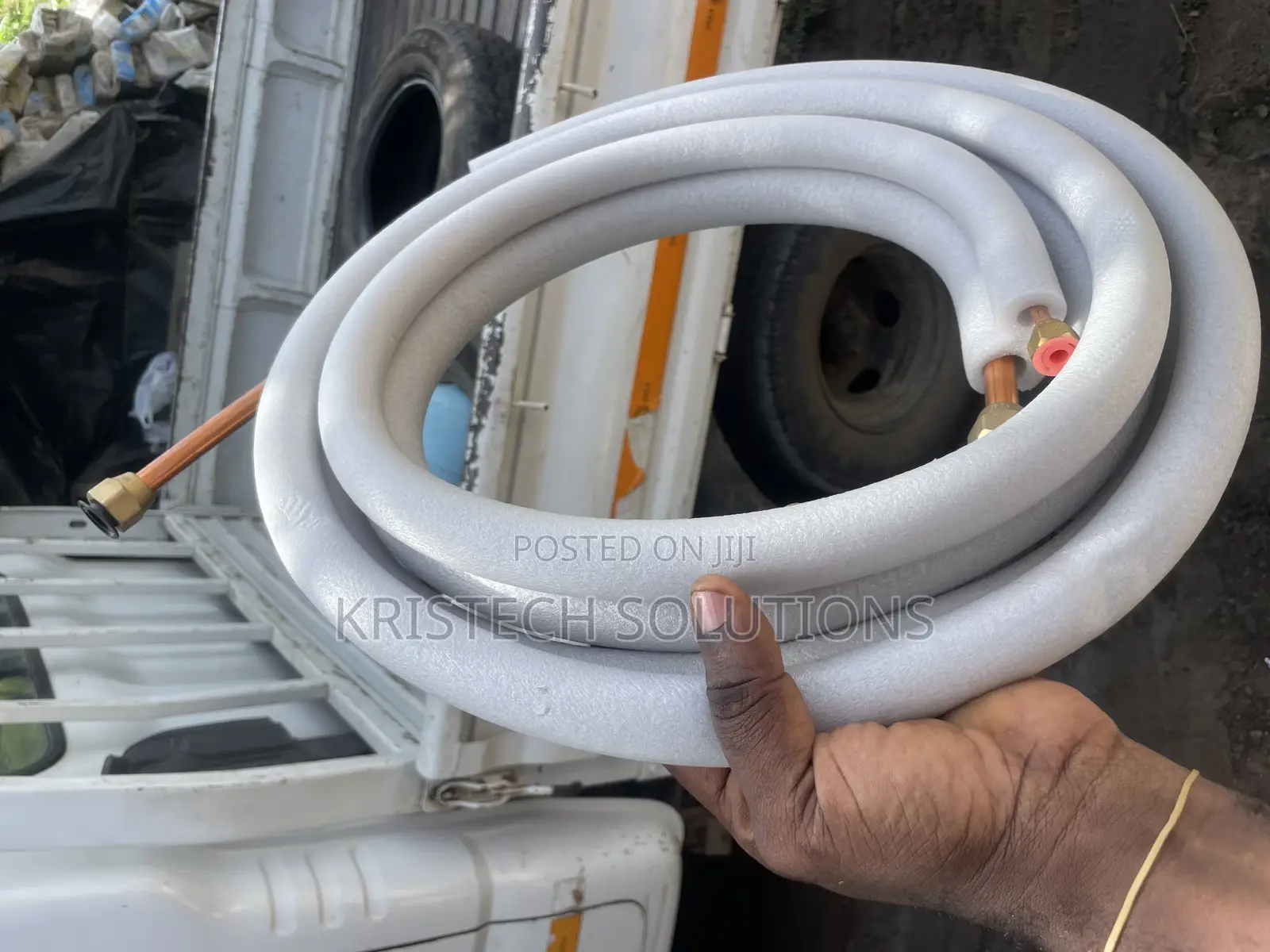 Precoated Aircondition Copper Pipe