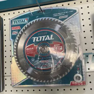 Total 10” TCT Saw Blade for Wood 60t