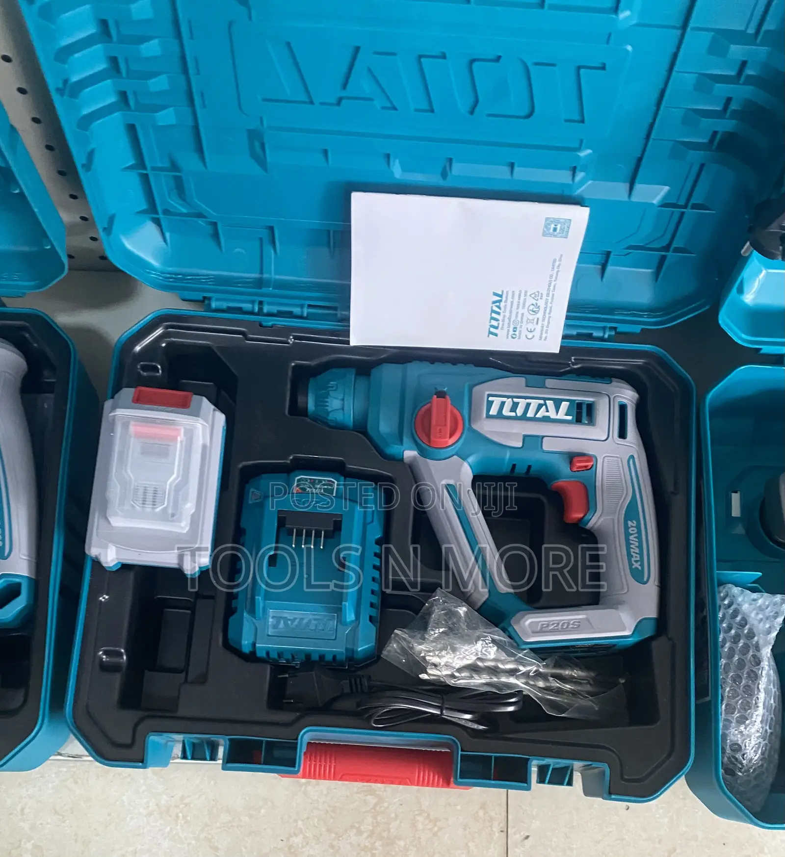 Total 20v Cordless Rotary Hammer 16mm