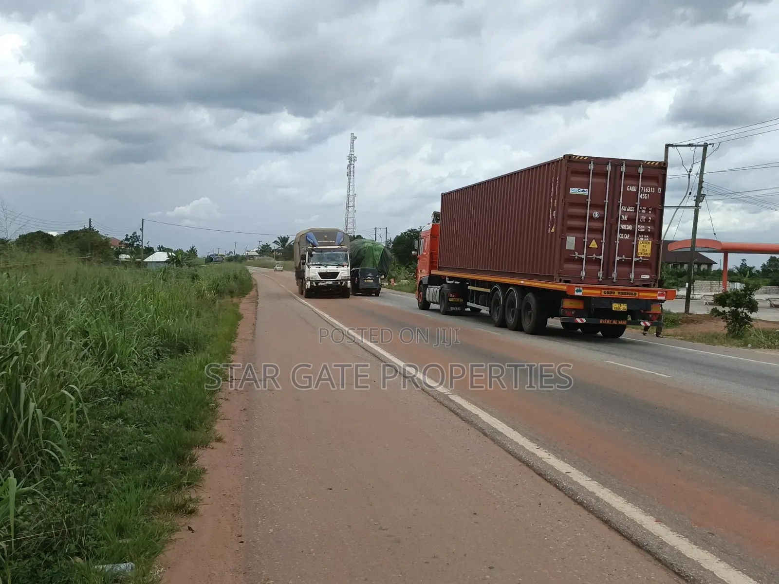 4 Plots ( Main Highway Road Side) Boankra Inland Port.