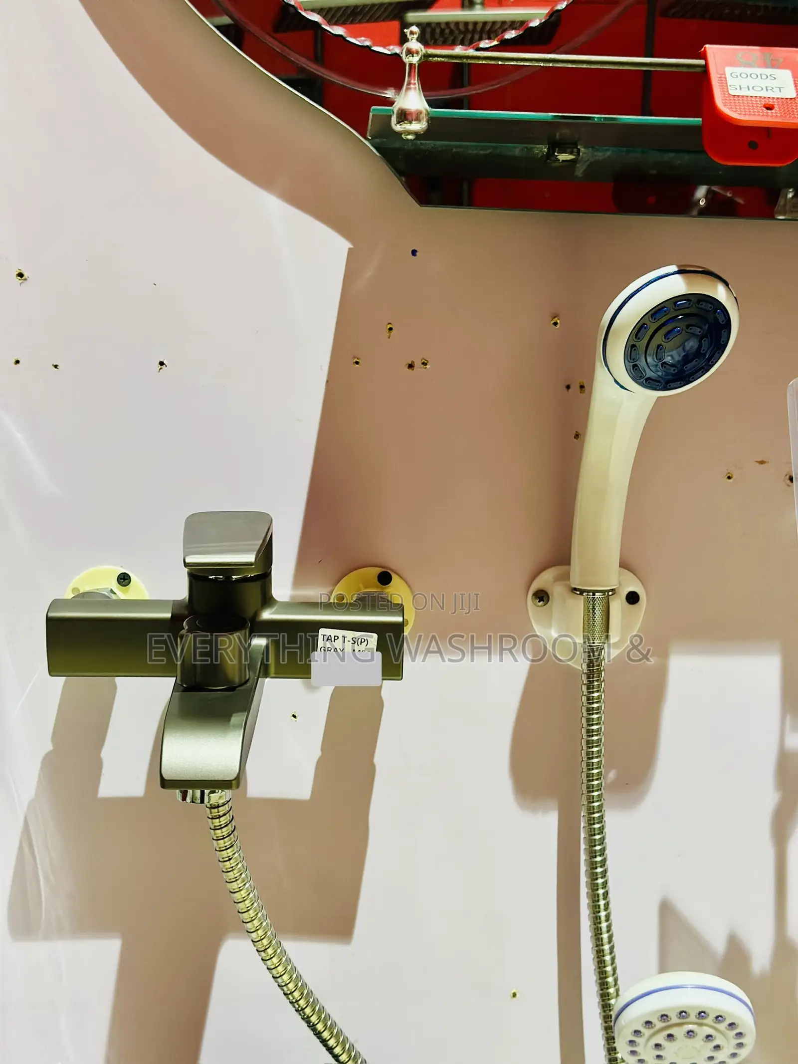 Plastic Telephone Shower,Antirust Telephone Shower.