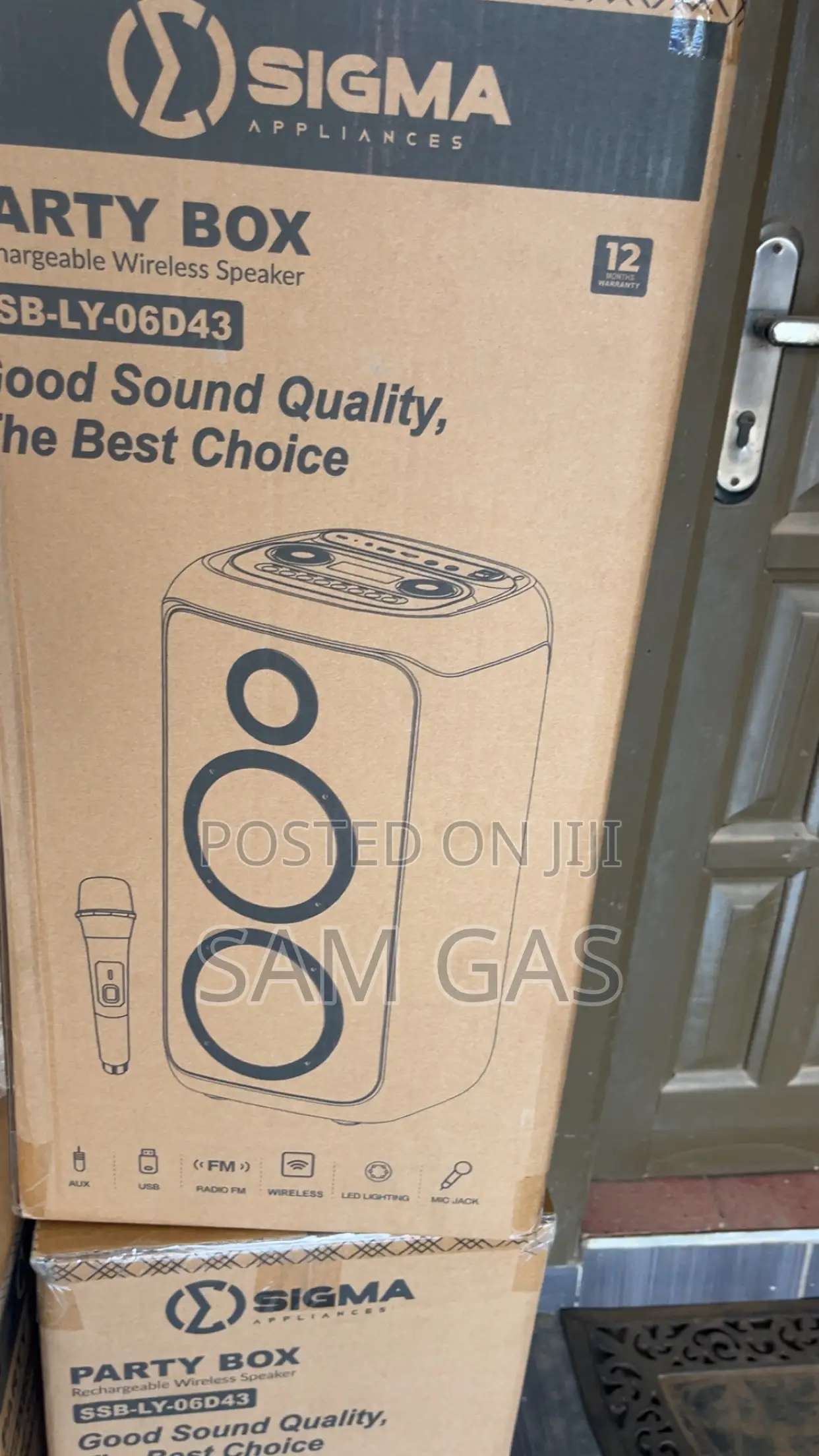 Sigma Party Box With Mic