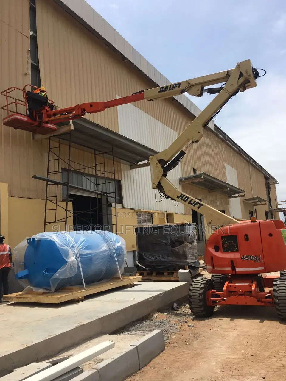 Boom Lift, Man Lift, Cherry Picker - Rental