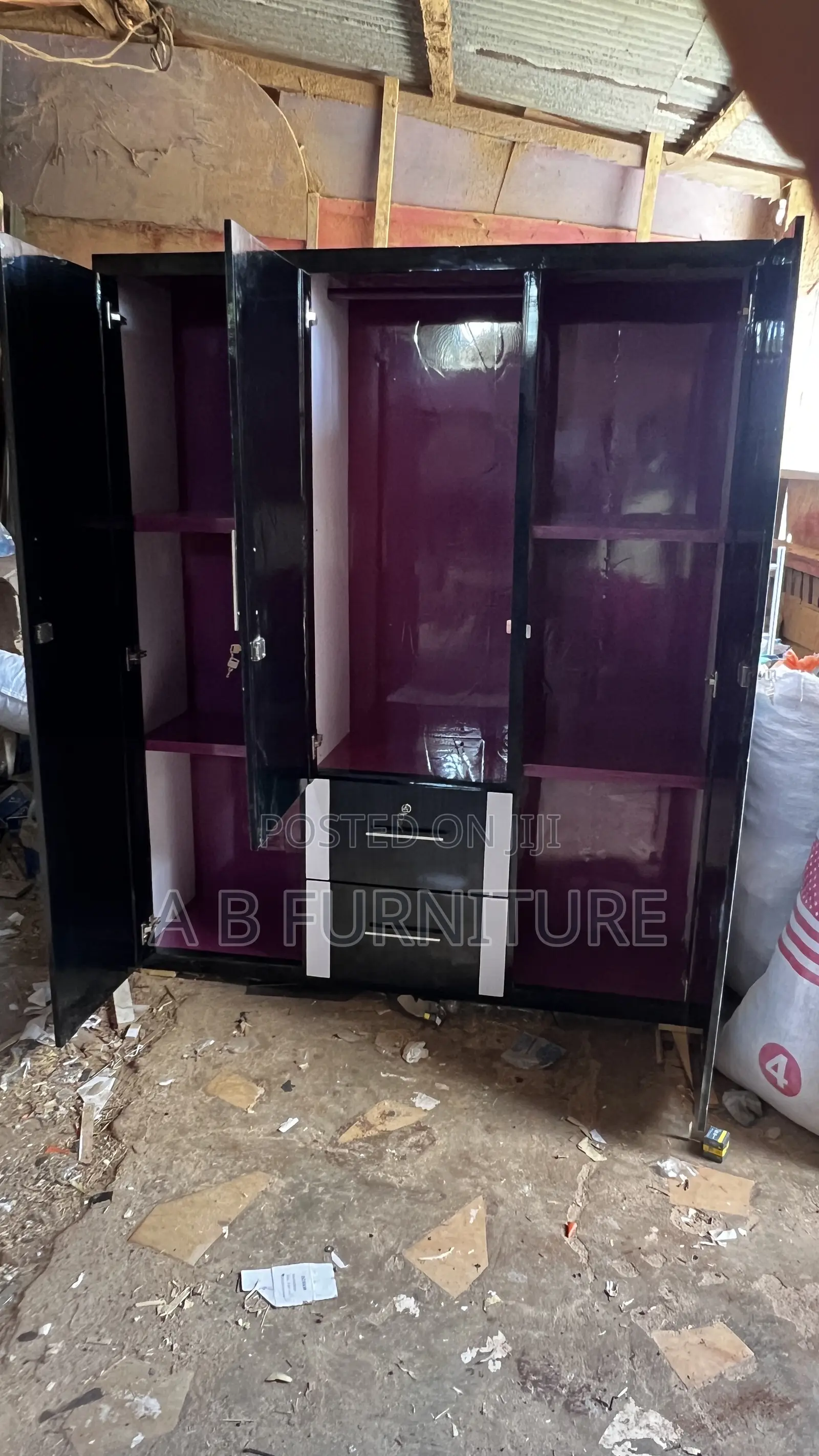 3 Doors Wardrobe