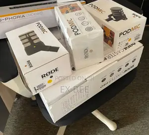 Rodecaster Pro1 Podcast Recording Set With 4pcs Rode Podmic