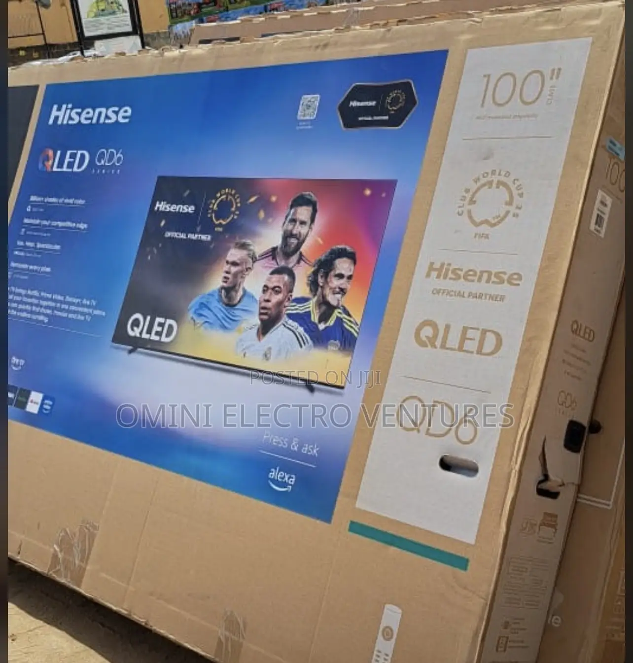 Brand New Hisence 100” Qled Uhd Smart Tv