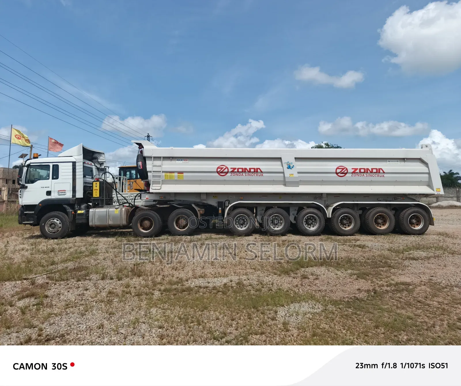 Howo Truck 6axle Bucket